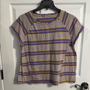 Easel Striped Top